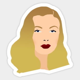 Veronica Lake - Blonde Old Hollywood Actress Sticker